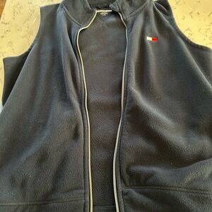 Tommy Hilfiger Men's Dark Blue Fleece Vest
